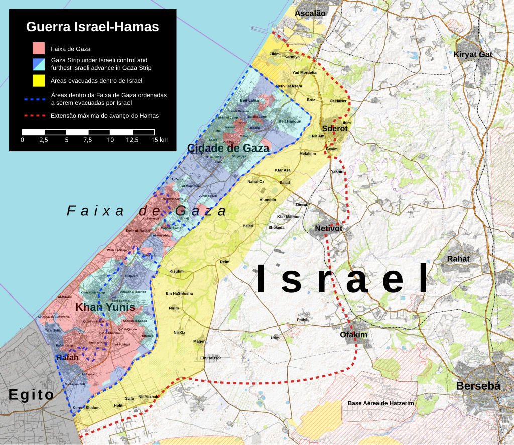 3657886664-mapa-israel O contínuo conflito árabe-israelense