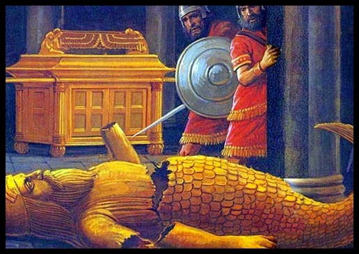 dagon-cae-ante-el-arca-de-jehova-1 Quem Era Dagom na Bíblia? A História do Deus dos Filisteus