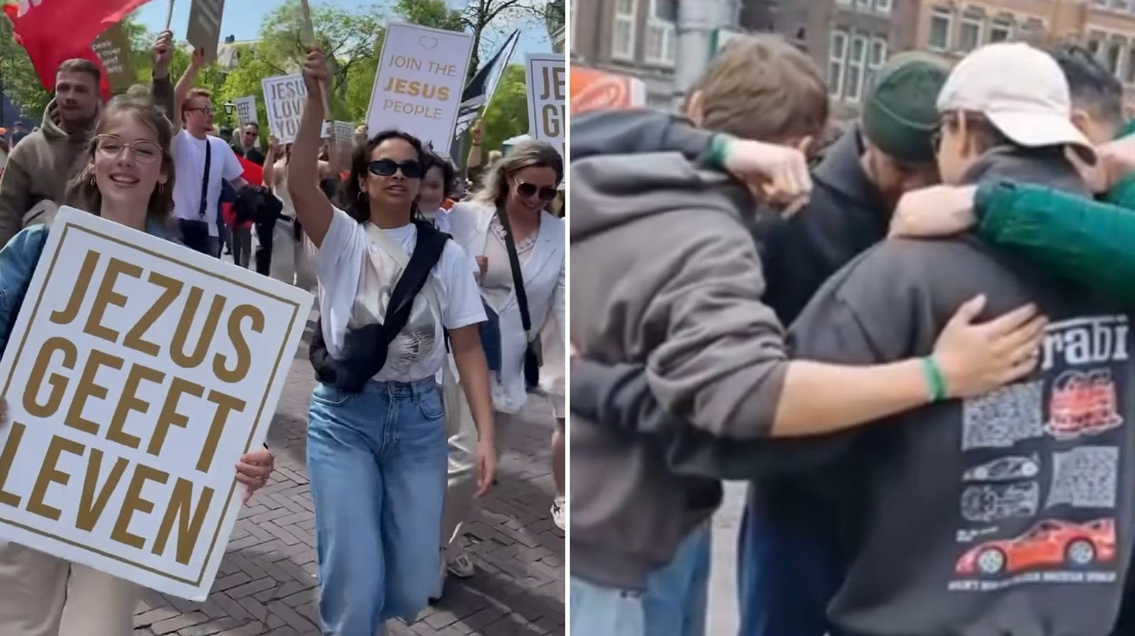 1275115048-jovens-evangelizando-nas-ruas Jovens levam pessoas a Jesus nas ruas da Holanda: “Cristo é o único caminho”