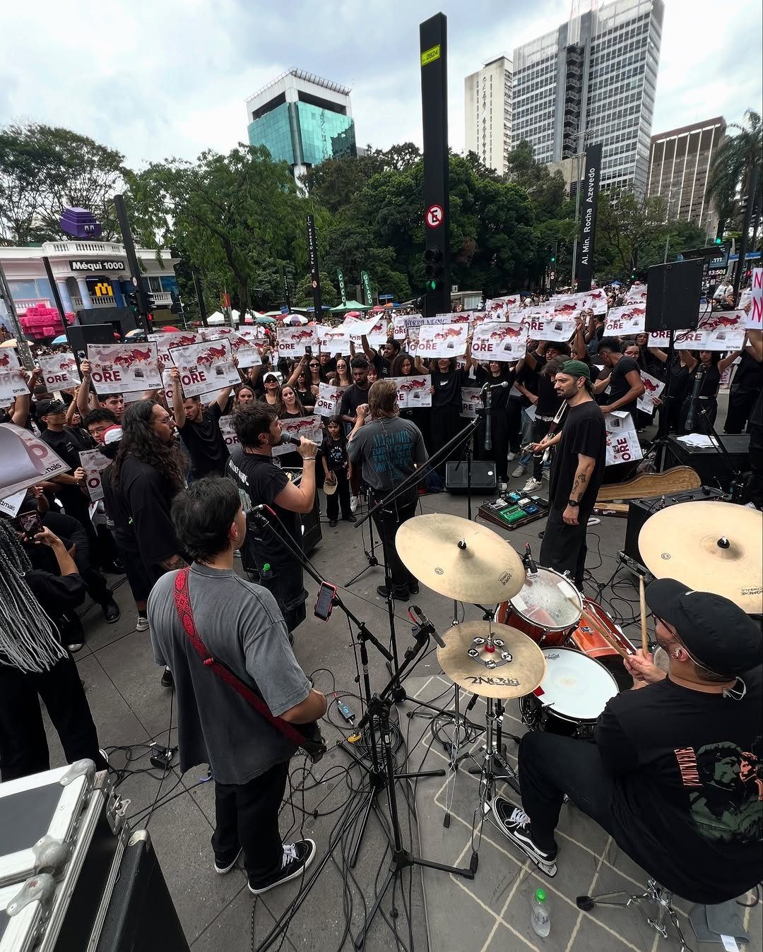3283250015- Cristãos protestam pela Igreja Perseguida na Avenida Paulista: “O Evangelho não irá parar”