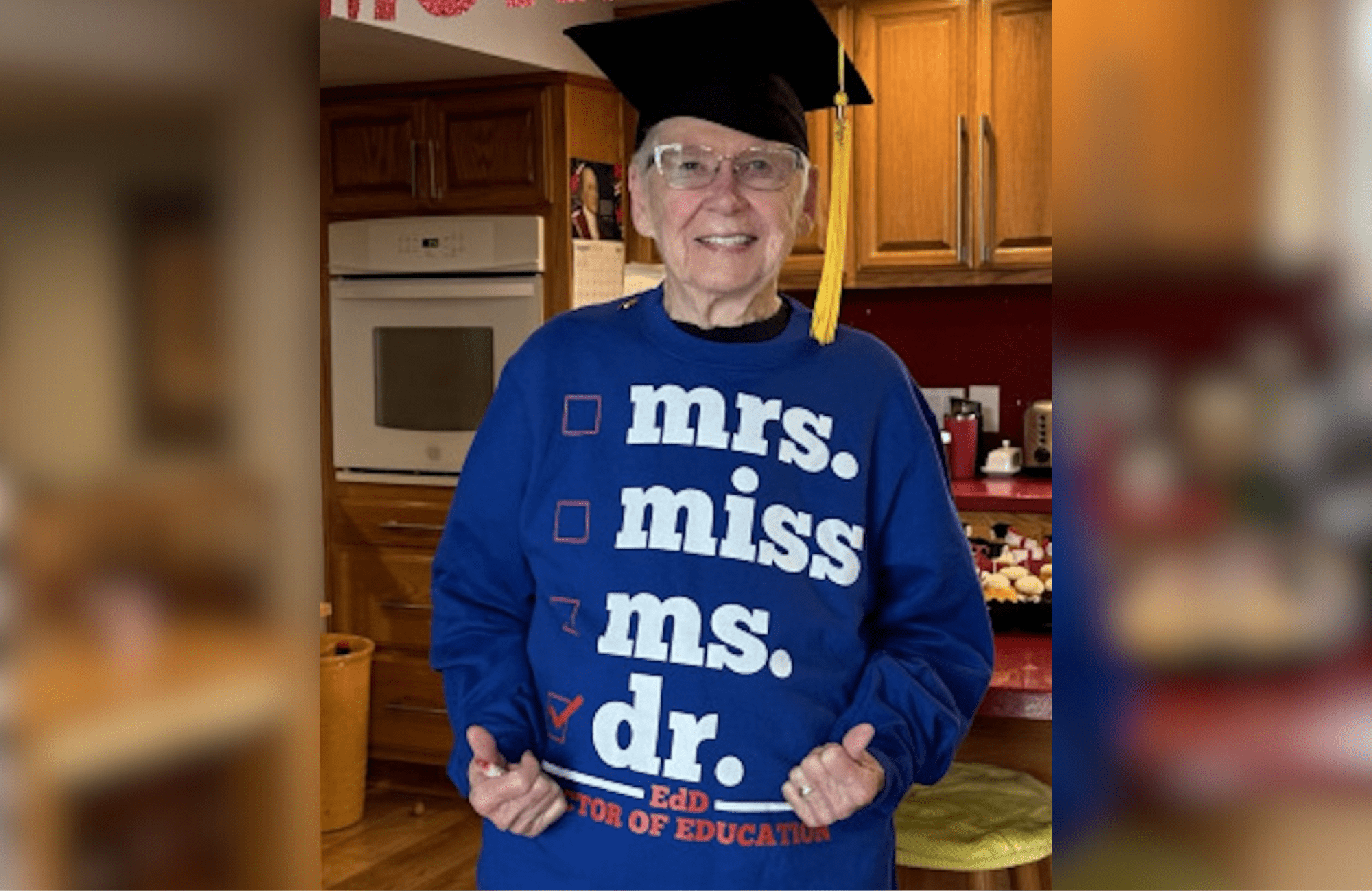 2664403755-virginia-j-morelock Aos 94 anos, cristã realiza sonho dado por Deus ao obter seu doutorado em Educação