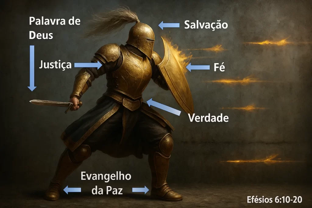 Infografico-mostrando-cada-peca-da-armadura-com-seus-respectivos-significados-1024x682 A Armadura de Deus: Vencendo as Batalhas Espirituais