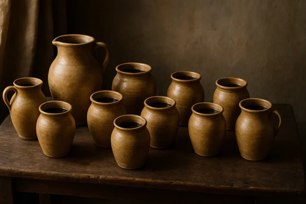 Varios-vasos-cheios-sobre-uma-mesa-simples-1024x682 Quem Foi Eliseu na Bíblia? O Profeta dos Milagres e da Fidelidade