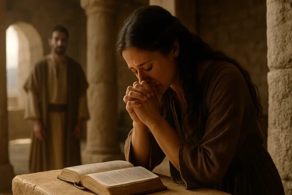 A-fe-e-a-oracao-de-Ana-inspiradas-pela-lideranca-espiritual-de-Elcana-1024x682 🕊️ Elcana: Um Homem de Fé em Tempos de Silêncio — O Exemplo de um Lar que Gera Profetas