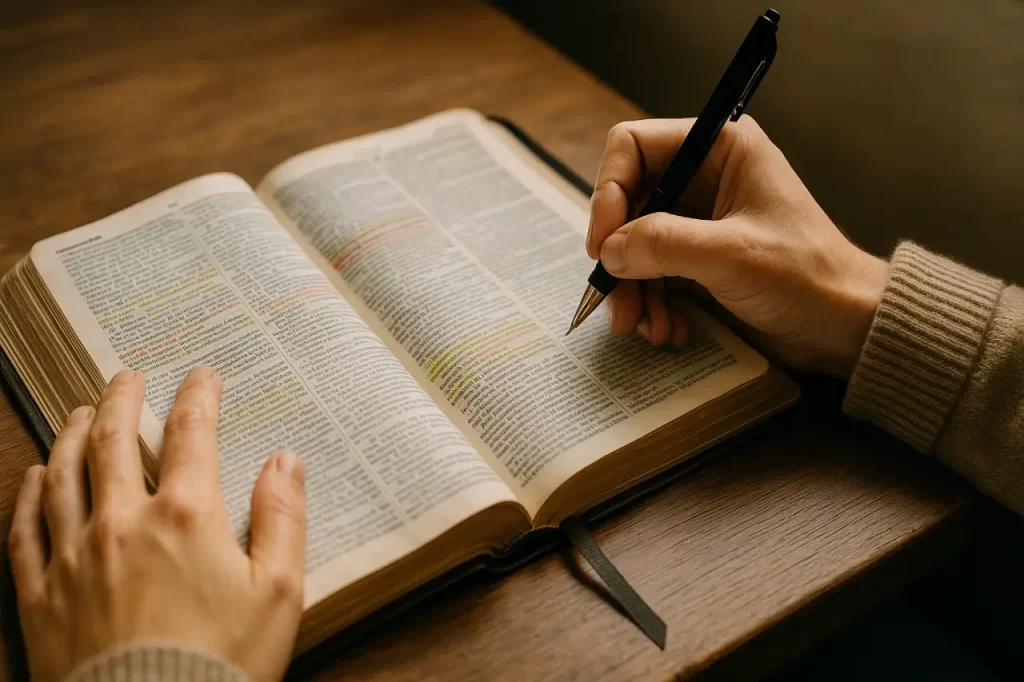 Estudo-biblico-profundo-leva-a-maturidade-espiritual-1024x682 📖 Examinai as Escrituras: Um Chamado ao Discernimento e à Verdade