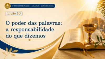 Lição 10: O Poder das Palavras – A Responsabilidade do que dizemos | 3º Trimestre de 2026 | EBD BETEL